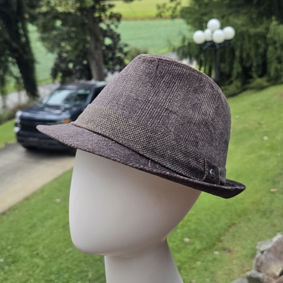 Stetson Brown Fedora Hat, Medium - Picture 1 of 11
